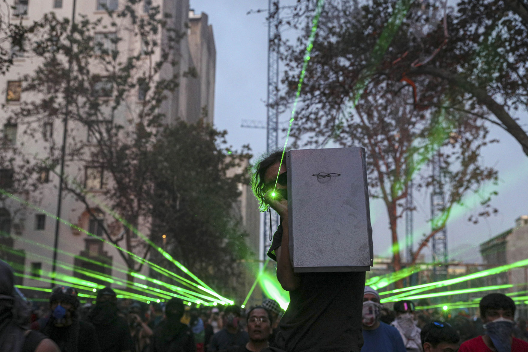 APTOPIX Chile Protests